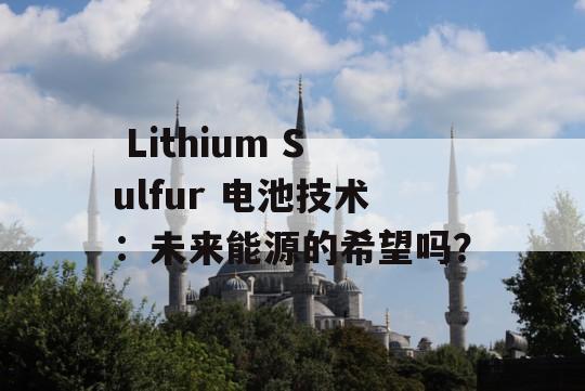  Lithium Sulfur 电池技术：未来能源的希望吗？