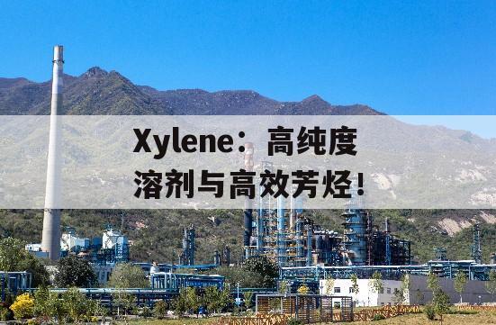 Xylene：高纯度溶剂与高效芳烃！