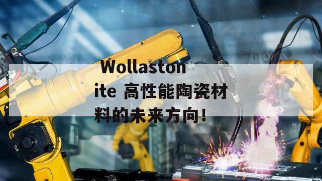  Wollastonite 高性能陶瓷材料的未来方向！