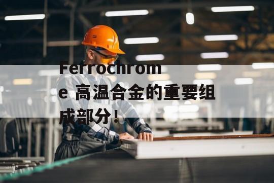 Ferrochrome 高温合金的重要组成部分！