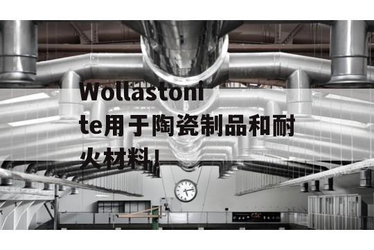 Wollastonite用于陶瓷制品和耐火材料！