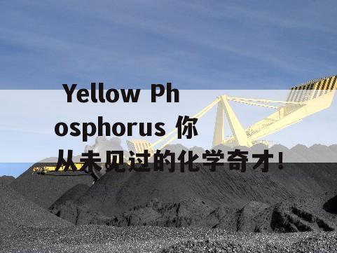  Yellow Phosphorus 你从未见过的化学奇才！